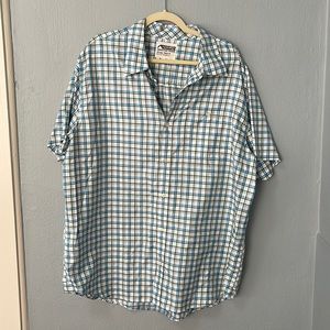 Mountain Khaki Short Sleeve Buttoned Shirt